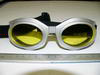 Фотография Очки мото защитные Fospaic серебристые/желтые